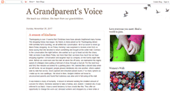 Desktop Screenshot of agrandparentsvoice.com